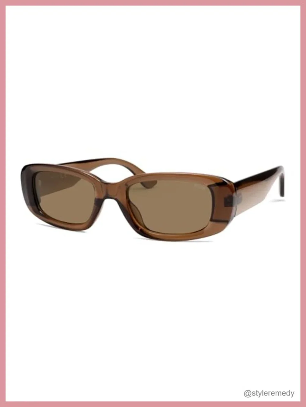 Retro Rectangle Polarized Sunglasses UV400 Protection